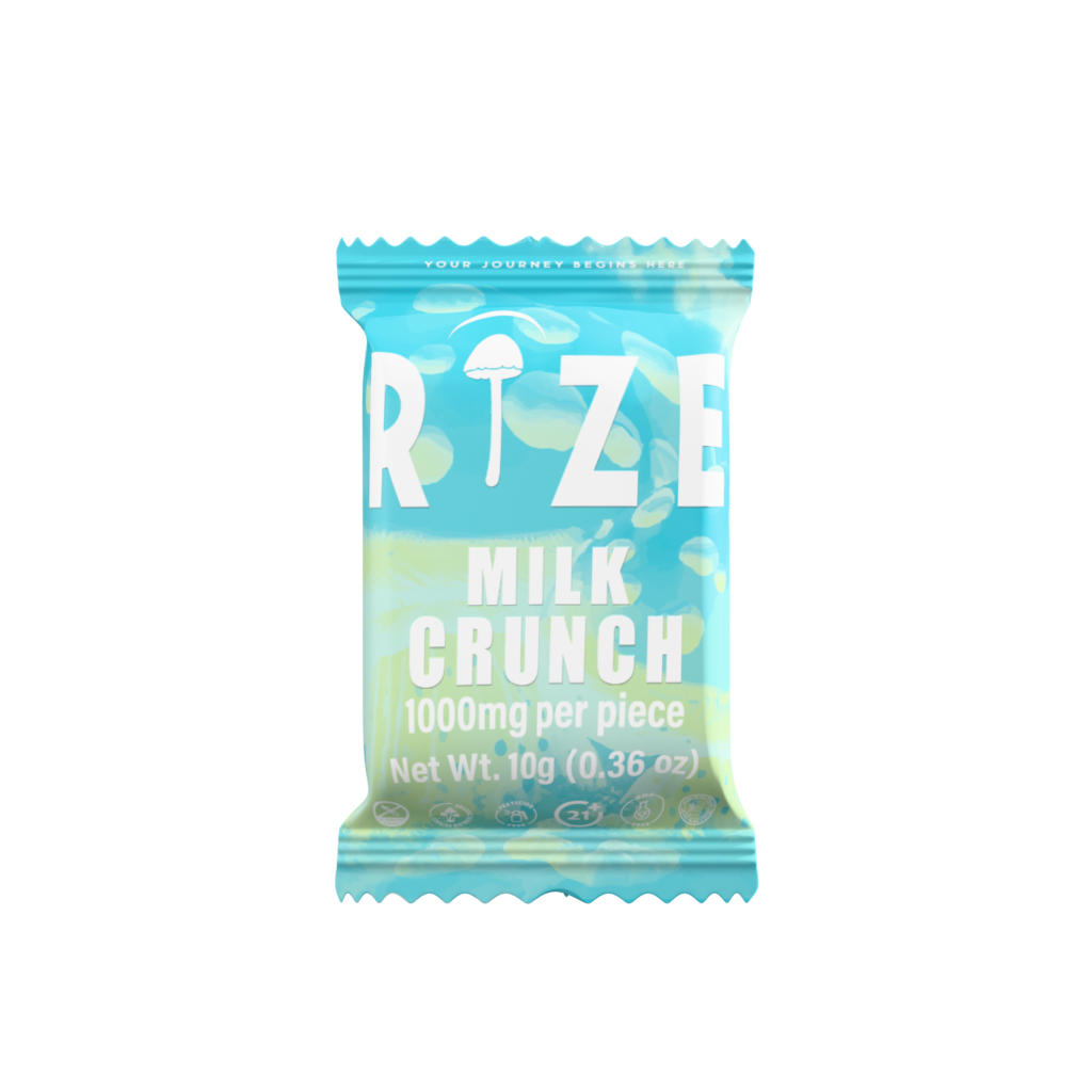 Buy Rize 1g Milk Crunch Chocolate Bar