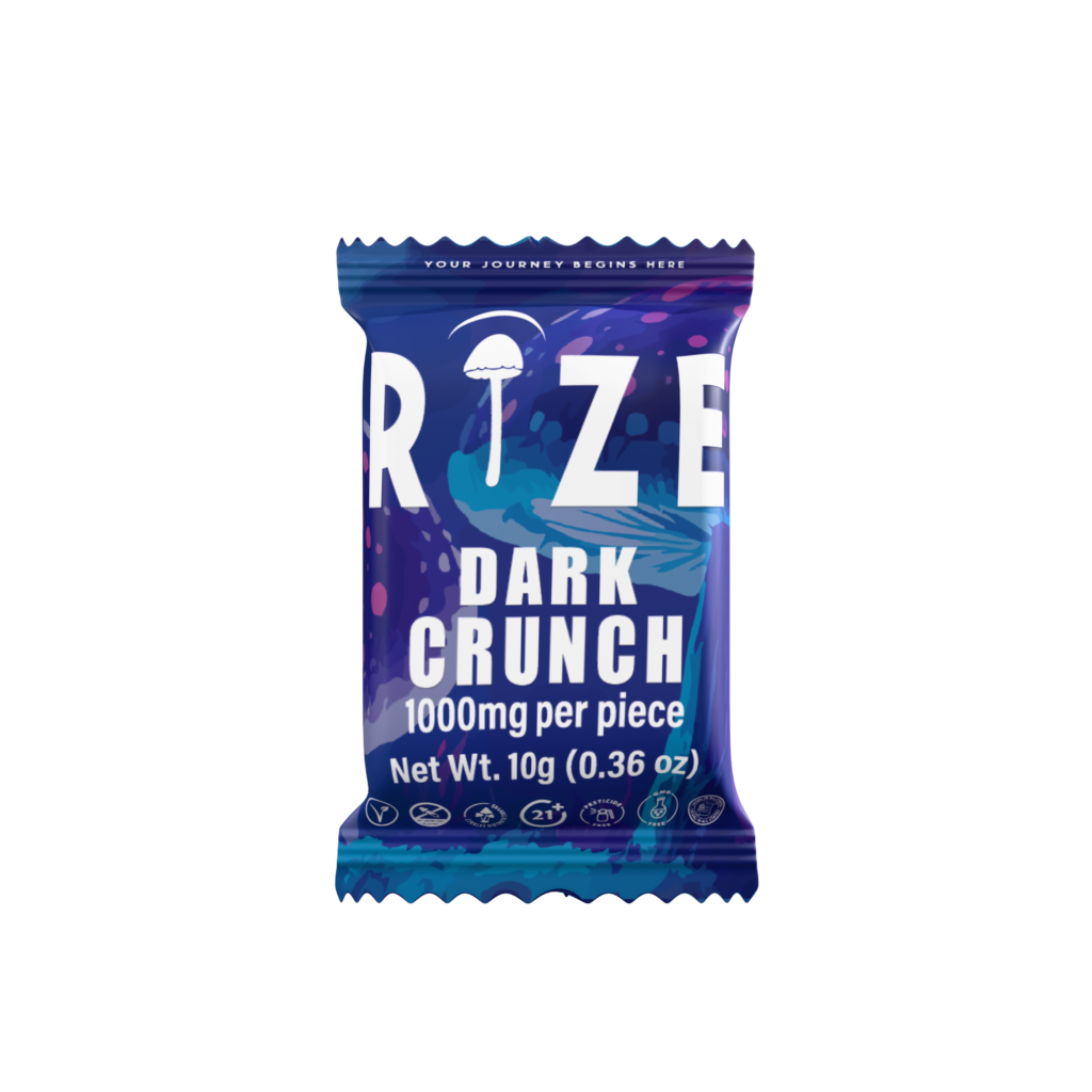 Buy Rize 1g Dark Crunch Chocolate Bar