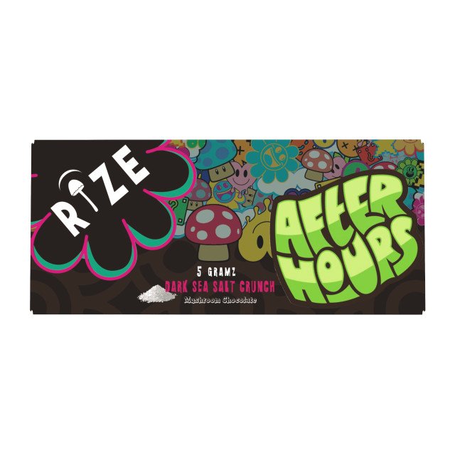 After Hours x Rize Nootropic Blend Mushroom Chocolate Bar Bulk - Image 5