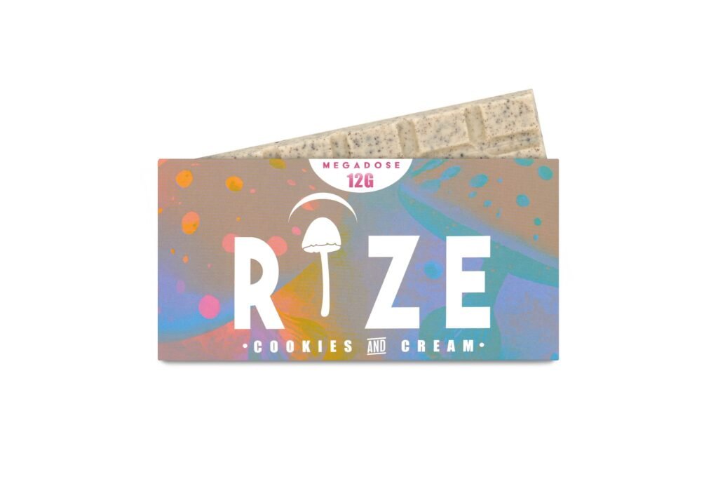 Buy Rize 12g Cookies & Cream Chocolate Bar