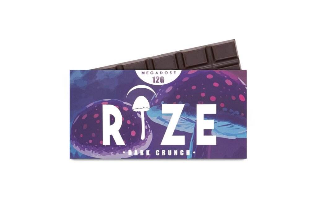 Buy Rize 12g Dark Crunch Chocolate Bar
