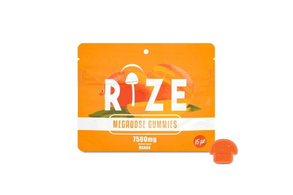 Buy Rize Gummies 15pc 7500mg Mango Gummies
