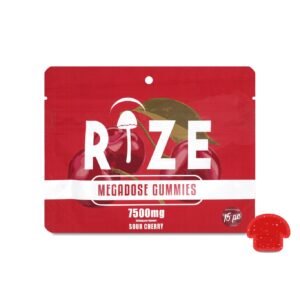 Buy Rize Gummies 15pc 7500mg Super Cherry Gummies
