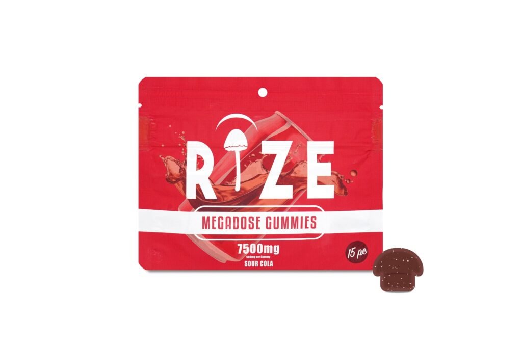 Buy Rize Gummies 15pc 7500mg Sour Cola Gummies