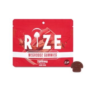 Buy Rize Gummies 15pc 7500mg Sour Cola Gummies
