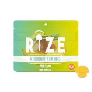 Buy Rize Gummies 15pc 7500mg Sour Tropicana Gummies