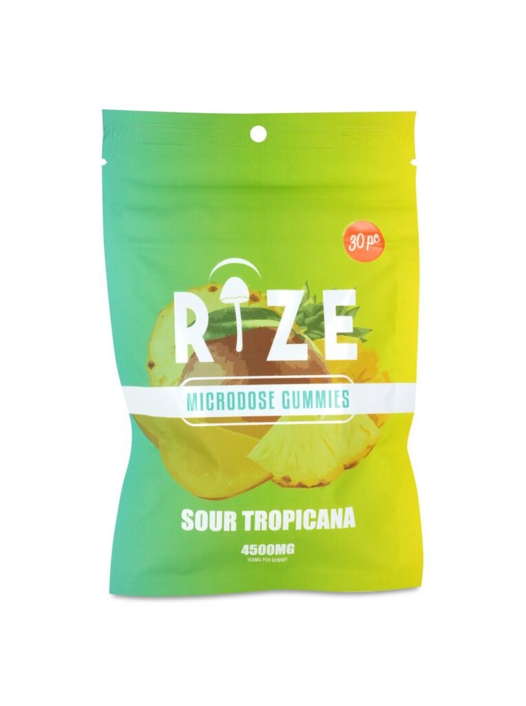 Buy Rize Gummies 30pc 4500mg Sour Tropicana Gummies