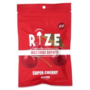 Buy Rize Gummies 30pc 4500mg Super Cherry Gummies