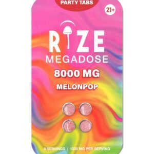 Buy Rize Megadose 4pc 8000mg Melon Pop Party Tabs